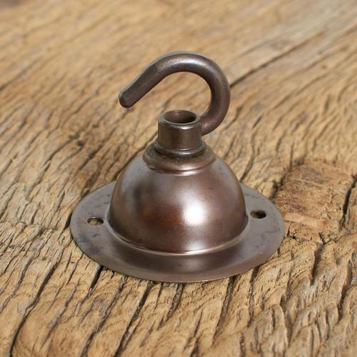 Glass Vintage Opaline Glass Pendant Light, 1920s For Sale - Image 7 of 9