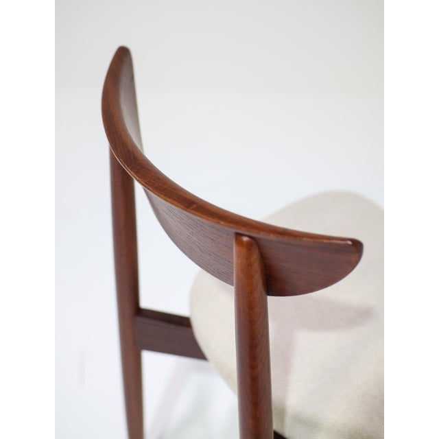 Vintage Danish 58 Dining Chairs in Teak by Harry Østergaard for Randers Møbelfabrik, 1960s, Set of 6 For Sale - Image 11 of 18