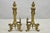Antique French Empire Style Bronze Corinthian Column Fireplace Andirons - A Pair For Sale - Image 14 of 14