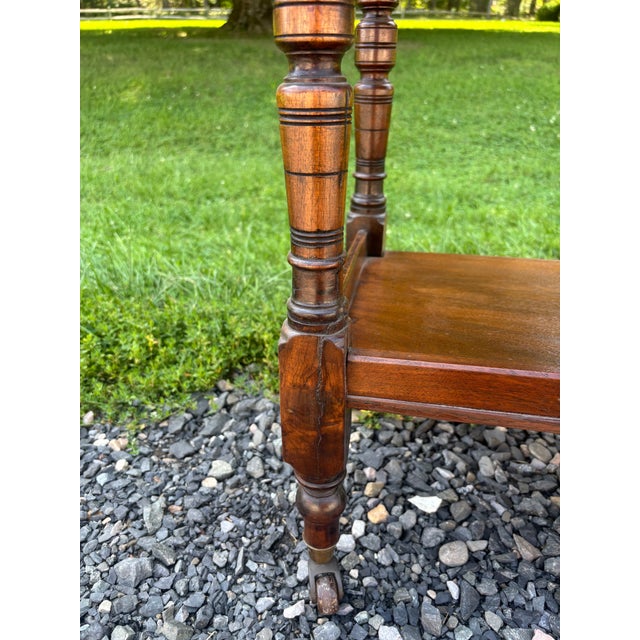 English Regency Mahogany Dumbwaiter, Circa 1840 For Sale - Image 9 of 11