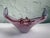 Mid-Century Italian Sommerso Art Glass Centerpiece Bowl Attributed to Murano For Sale - Image 4 of 10