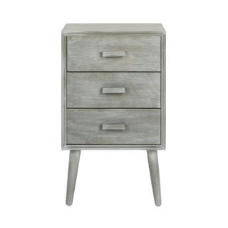 3 Drawer Chest in Slate & Grey For Sale