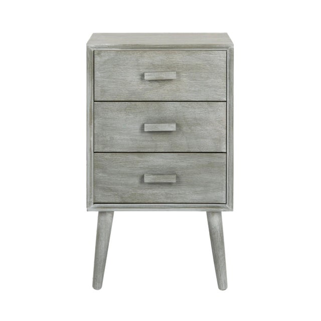 3 Drawer Chest in Slate & Grey For Sale