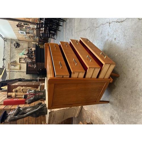 Wood Vintage Chest of Drawers For Sale - Image 7 of 14