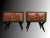 Italian Art Deco Bedside Cabinets in the style of Paolo Buffa, 1950s, Set of 2 For Sale - Image 12 of 12