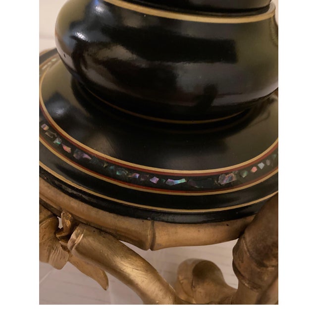 French Low Table with Aesthetic Movement Ormolu Base by Maison Giroux 1870's For Sale - Image 16 of 17