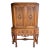 Antique Walnut and Burlwood With Marquetry Hutch Circa 1930 For Sale