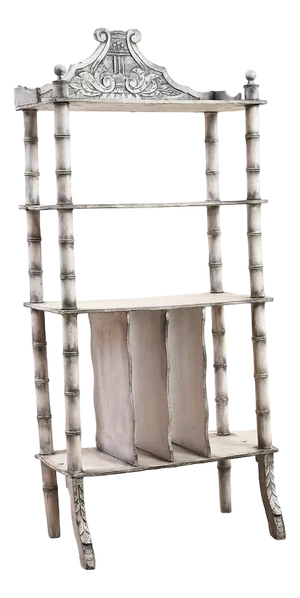 Vintage White Shelf, 1800s