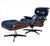 1970s 1970s Mid Century Eames Style Lounge Chair and Ottoman by Plycraft For Sale - Image 5 of 18