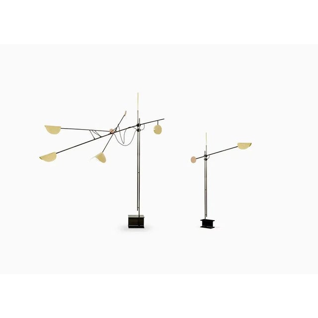 Copper Moon Floor Lamp by SB26 For Sale - Image 8 of 10