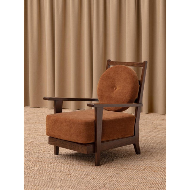 Mid-Century Modern Modernist French Armchair, 1950s For Sale - Image 3 of 12