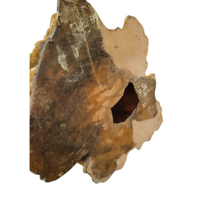 Marwal Ind. Inc. Vintage Life Size Yellow Plaster Afghan Hound Dog by Marwal Room Decor Statue For Sale - Image 4 of 11