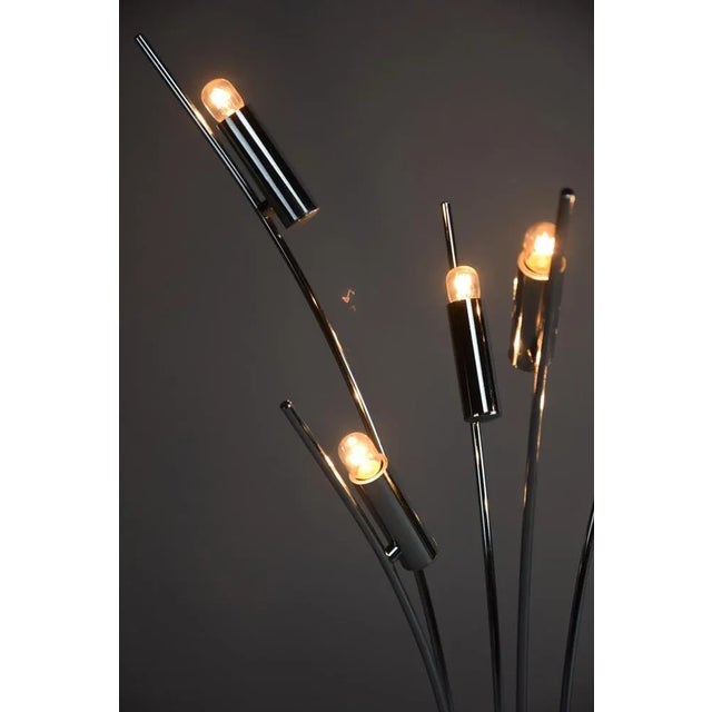 Italian Chrome Plated Table Lamp, 1960 For Sale - Image 7 of 12