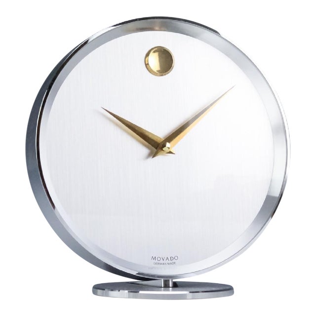 Movado Mantle Clock Chairish