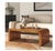 Contemporary Burl Wood Coffee Table For Sale - Image 3 of 4