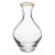 AERIN Sancia Baluster Glass Vase, Clear For Sale