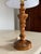 Charming Carved Wood Turned Lamp For Sale - Image 10 of 10