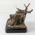 Late 19th Century 19th Century American or Austrian Bronze Inkwell With Hunting Theme For Sale - Image 5 of 12