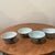 This is assorted four antique Chinese blue and white porcelain tea bowls or rice cups, with maker marks indicating their...