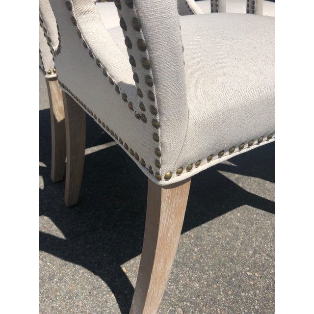 Upholstered Queen Anne Dining Chairs Set of 4 Chairish