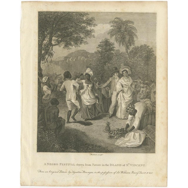 After Agostino Brunias, St. Vincent, 1818, Engravings, Set of 3 For Sale - Image 3 of 9