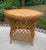 Large wicker rattan and cane oval side table. Great condition, very little wear, excellent quality, sturdy. Measures-...