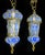 Magnificent pair of Venetian lights to furnish a truly unique space. Measure lanterns: 1st) H 75 cm - (40 cm body glass +...