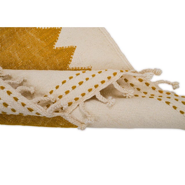 Early 21st Century Handwoven Wool Rug by Azele Studio For Sale - Image 5 of 9