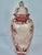 English Red and White Chinoiserie Transferware Porcelain Lidded Jar For Sale - Image 10 of 12