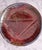 Mid-Century Modern 1970s Mid-Century Copper Red / Oxblood Studio Pottery Plate Signed Nora For Sale - Image 3 of 7