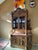 Antique French Renaissance Style Heavily Carved Walnut Buffet Hutch With Glass Doors (Jg) For Sale - Image 4 of 16