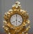 Large French Gold Gilt & Bronze Decorative Mantle Clock, 1860s For Sale - Image 4 of 17