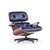Charles and Ray Eames for Herman Miller Mid Century Eames Chair and Ottoman For Sale - Image 9 of 11
