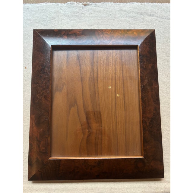 Vintage David Linley for Alfred Dunhill Walnut Picture Frame.