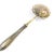 Goldenrod French Art Nouveau Silver Absynthe Spoon, 1900s For Sale - Image 8 of 10
