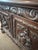 Wood Rare French Carved Dressing Cabinet With Mirrors Armoir Vines Fruit Lions Head Late 19th C For Sale - Image 7 of 12