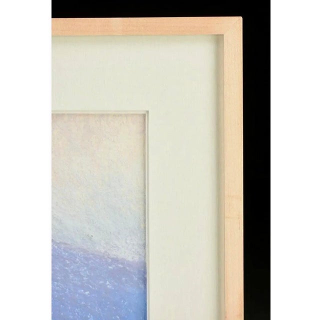 1980s Larry Horowitz American Modernist Mountain Landscape Pastel Drawing, 1988 For Sale - Image 5 of 13