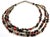 Smoky Quartz in both smooth round beads and freeform polished chip/tumble shapes with clear balls of quartz and orange...