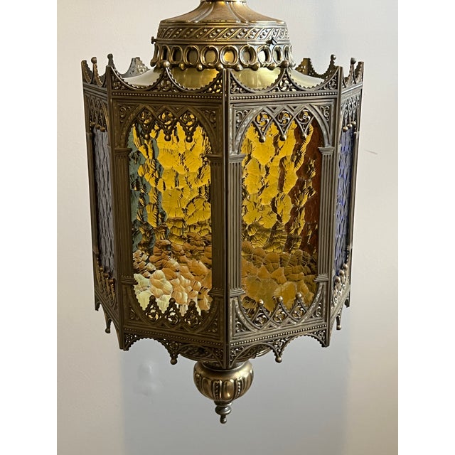 Mid 20th Century LightCraft of California Arts and Craft Gothic Revival ...