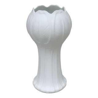 Art Nouveau Vase in Porcelain by Hans Eachtziger for Hutschenreuther, Germany, 1970s For Sale