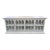 Oka Swedish Gustavian Style Washed Grey Sideboard For Sale