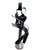 Vintage Raymond Karpuska Sculpture Modernist Figural Post-Modern Seated Lovers For Sale In Philadelphia - Image 6 of 18