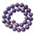 Chatoyant Charoite Necklace With Sterling Silver Charoite Clasp For Sale