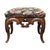 Rococo Carved Walnut Floral Needlepoint Footstool C1880 For Sale - Image 12 of 13