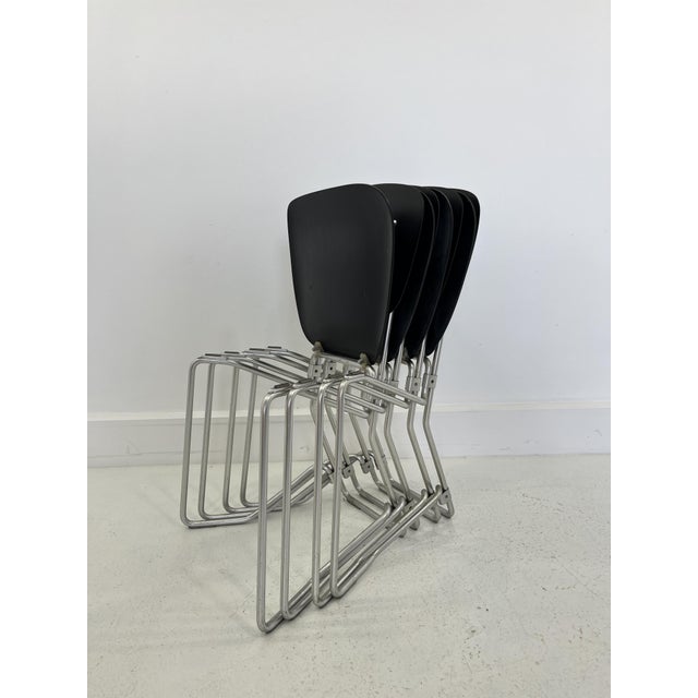 Alu-Flex Dining Chairs by Armin Wirth, 1960s, Set of 4 For Sale - Image 11 of 13