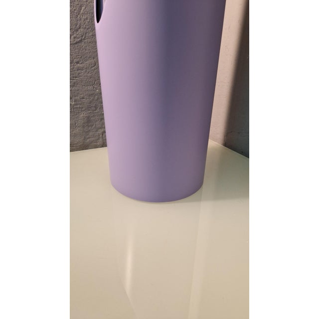 Mauve Floor Mirror in Lilac Color For Sale - Image 8 of 16