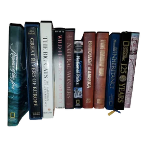 Assortment of 11 Large Cocktail Table Books of the Natural World