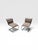Italian Vintage Italian Modern Chrome Cantilever Slipper Lounge Chairs, Pair, Circa 1970s For Sale - Image 3 of 12