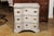Danish Mid 18th Century Three-Drawer Painted Wood Commode with Serpentine Front For Sale - Image 9 of 11