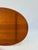 Wood Vintage Dansk Danish Modern Large Oval Teak Serving Tray With Integrated Handles For Sale - Image 7 of 11